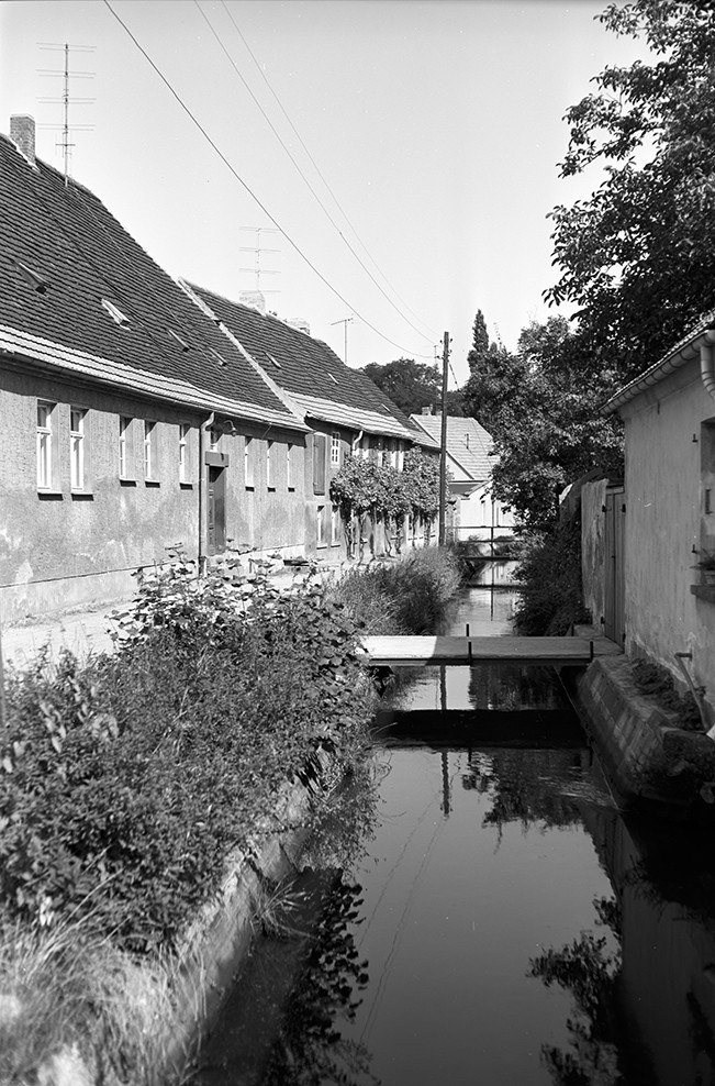 Pretzsch, Badegasse (Heimatverein "Alter Krug" Zossen e.V. CC BY-NC-SA)