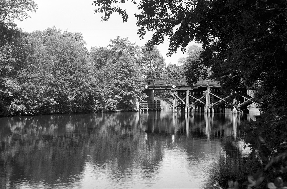 Prieros alte Dahmebrücke (Heimatverein "Alter Krug" Zossen e.V. CC BY-NC-SA)