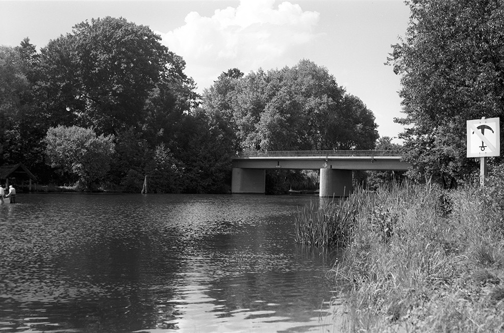 Prieros Dahmebrücke zwischen Husch- und Langer See (Heimatverein "Alter Krug" Zossen e.V. CC BY-NC-SA)