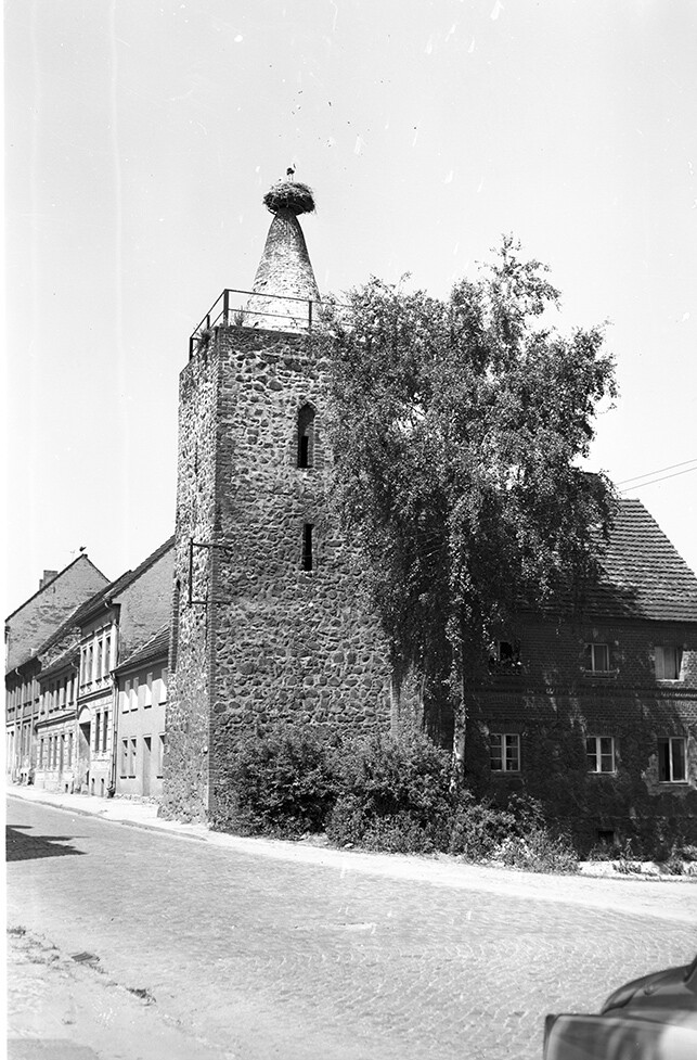 Altlandsberg, Strausberger Turm, Ansicht 2 (Heimatverein "Alter Krug" Zossen e.V. CC BY-NC-SA)