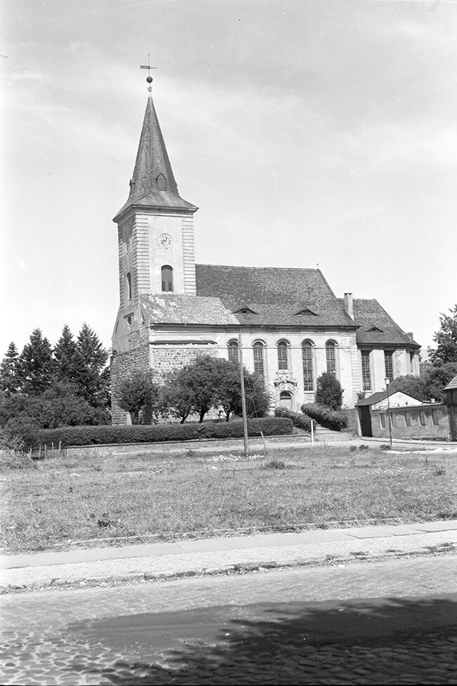 Biesenthal, Ortsansicht 5 mit Stadtkirche (Heimatverein "Alter Krug" Zossen e.V. CC BY-NC-SA)