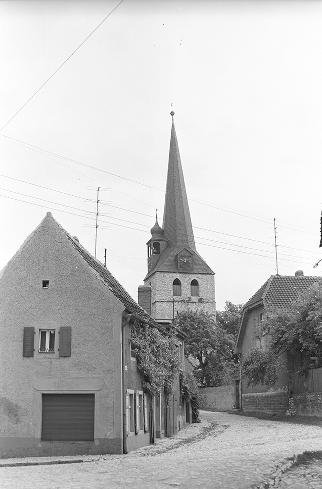 Cochstedt, Ortsansicht mit St. Stephani-Kirche, Ansicht 2 (Heimatverein "Alter Krug" Zossen e.V. CC BY-NC-SA)