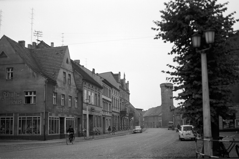 Dahme, historische Altstadt mit Vogelturm, Ansicht 01 (Heimatverein "Alter Krug" Zossen e.V. CC BY-NC-SA)
