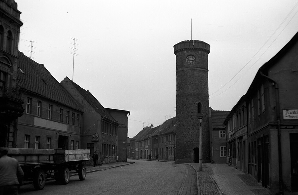 Dahme, historische Altstadt mit Vogelturm, Ansicht 02 (Heimatverein "Alter Krug" Zossen e.V. CC BY-NC-SA)