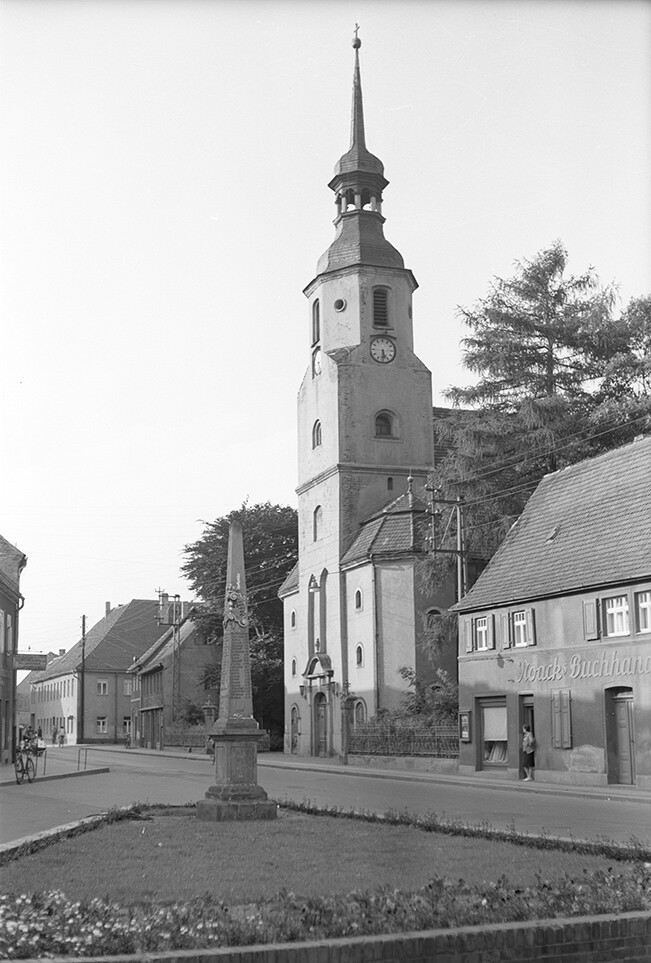 Elsterwerda, Stadtkirche, Ansicht 2 (Heimatverein "Alter Krug" Zossen e.V. CC BY-NC-SA)