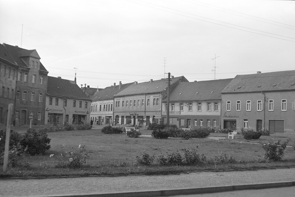 Elsterwerda, Marktplatz, Ansicht 2 (Heimatverein "Alter Krug" Zossen e.V. CC BY-NC-SA)