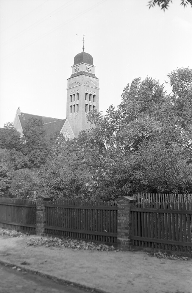 Falkenberg/Elster, Jesus-Christus-Kirche, Ansicht 1 (Heimatverein "Alter Krug" Zossen e.V. CC BY-NC-SA)
