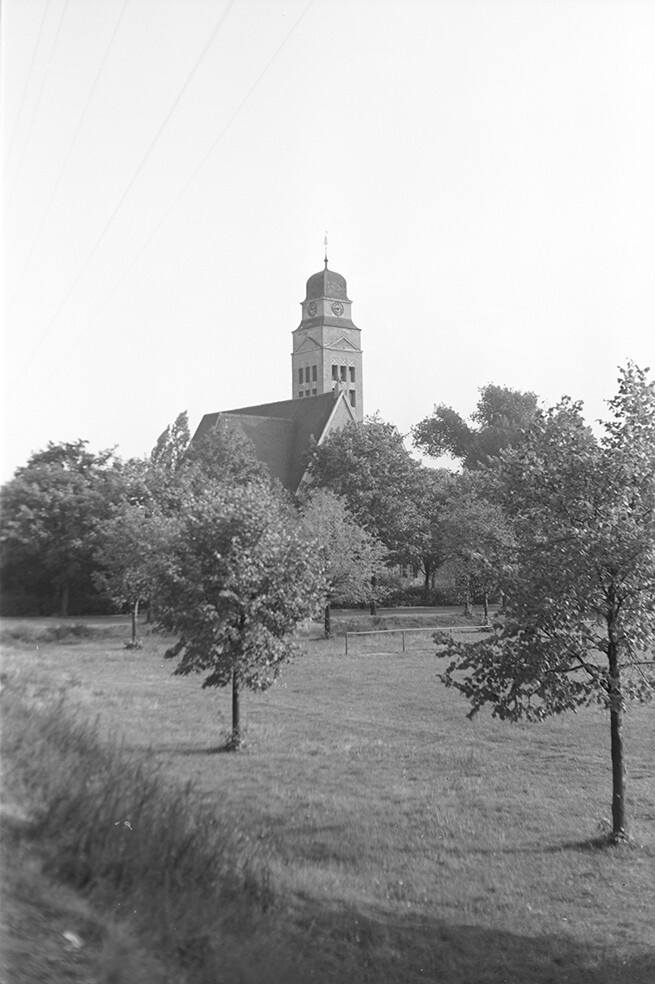 Falkenberg/Elster, Jesus-Christus-Kirche, Ansicht 3 (Heimatverein "Alter Krug" Zossen e.V. CC BY-NC-SA)
