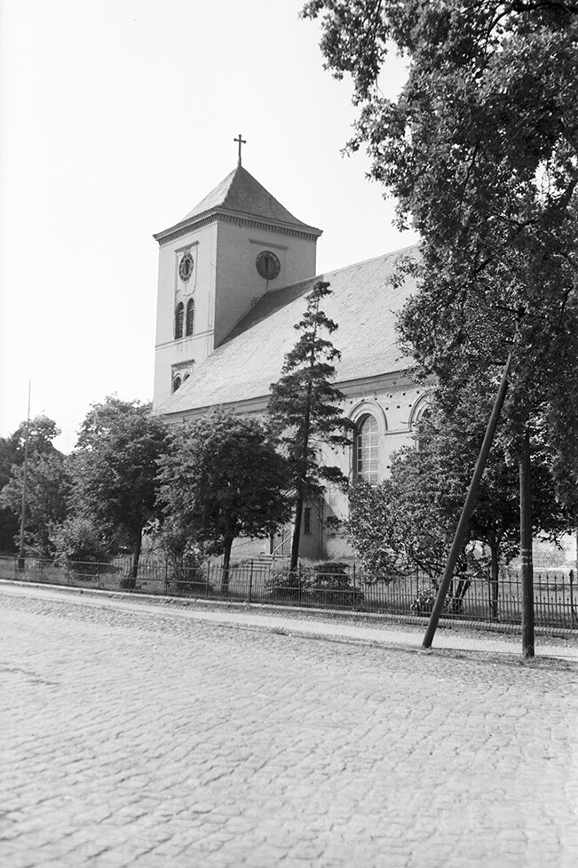 Friesack, Stadtkirche, Ansicht 2 (Heimatverein "Alter Krug" Zossen e.V. CC BY-NC-SA)