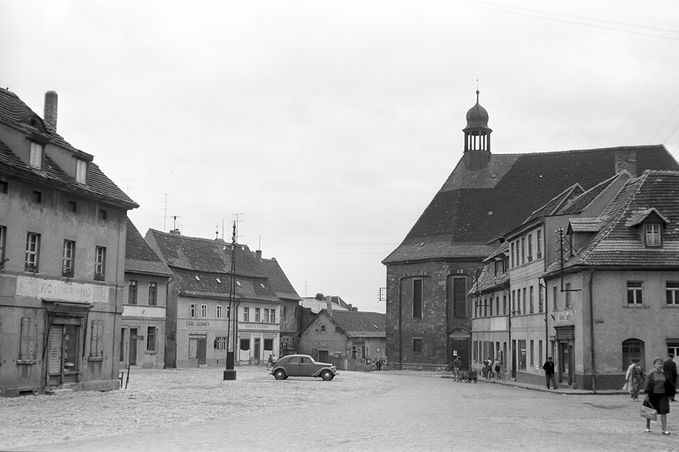 Gerbstedt, Ortsansicht 1 mit St.-Johannis-Kirche (Heimatverein "Alter Krug" Zossen e.V. CC BY-NC-SA)