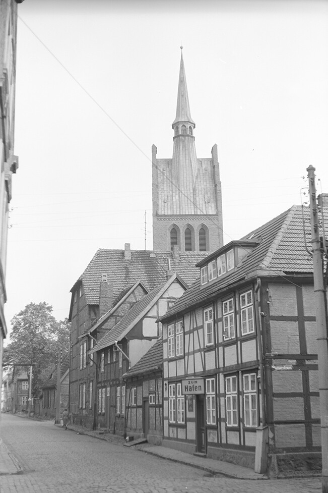Grabow, Ortsansicht 1 mit Georgskirche (Heimatverein "Alter Krug" Zossen e.V. CC BY-NC-SA)