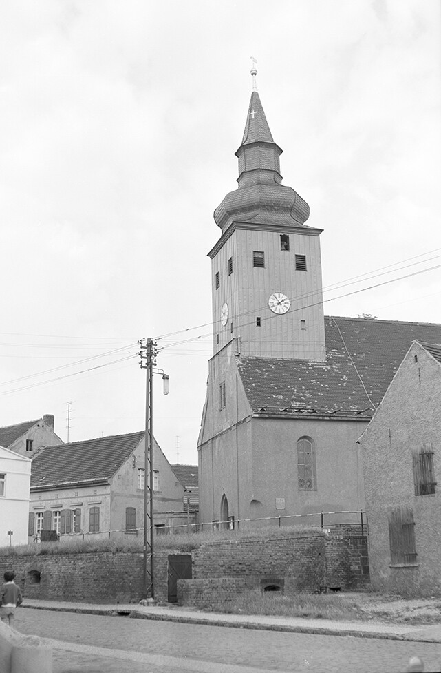 Gröbzig, Kirche St. Marien, Ansicht 2 (Heimatverein "Alter Krug" Zossen e.V. CC BY-NC-SA)