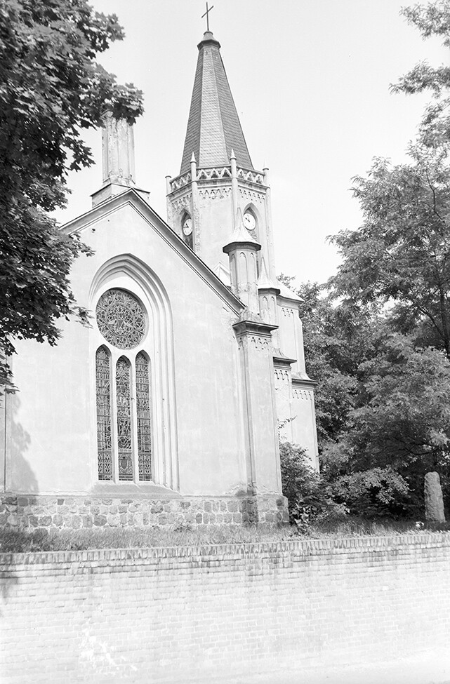 Großbeeren, Schinkel-Kirche, Ansicht 1 (Heimatverein "Alter Krug" Zossen e.V. CC BY-NC-SA)