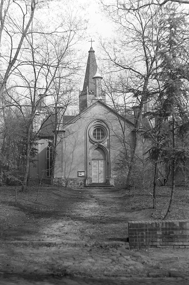 Großbeeren, Schinkel-Kirche, Ansicht 2 (Heimatverein "Alter Krug" Zossen e.V. CC BY-NC-SA)