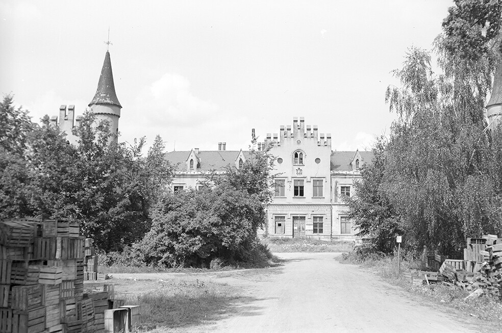 Gusow, Schloss, Ansicht 1 (Heimatverein "Alter Krug" Zossen e.V. CC BY-NC-SA)
