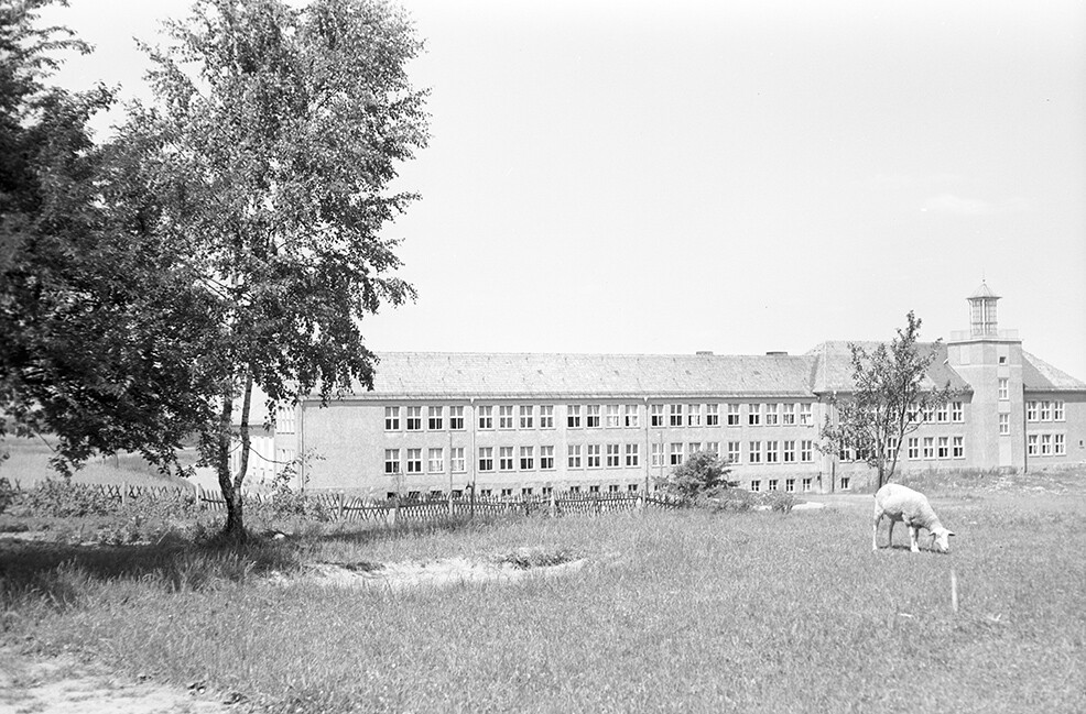 Joachimsthal, Georg-Büchner-Schule, Ansicht 2 (Heimatverein "Alter Krug" Zossen e.V. CC BY-NC-SA)