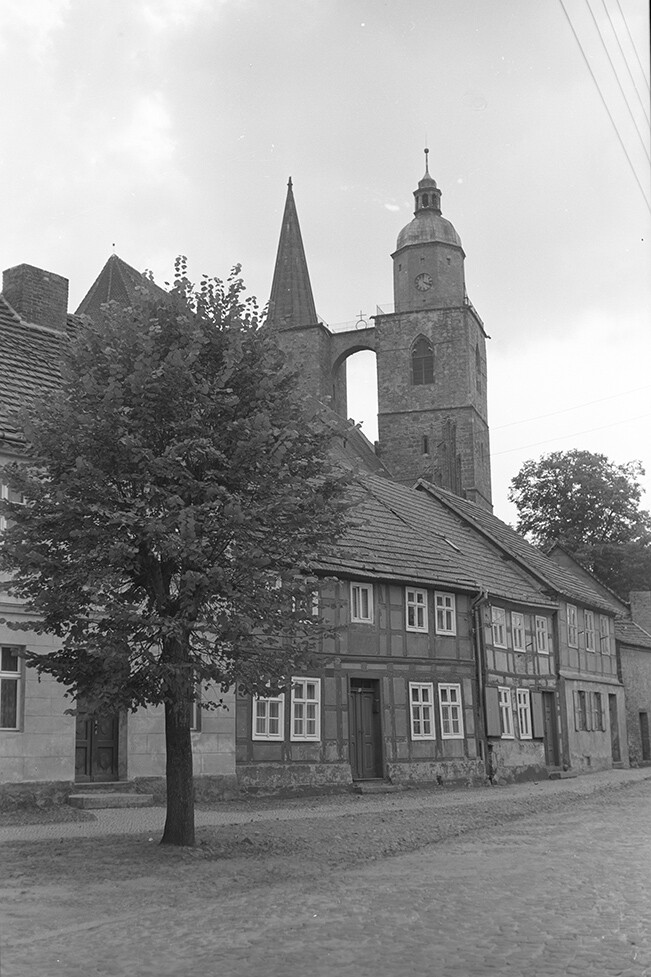 Jüterbog, Ortsansicht 3 mit Kirche St.-Nikolai (Heimatverein "Alter Krug" Zossen e.V. CC BY-NC-SA)