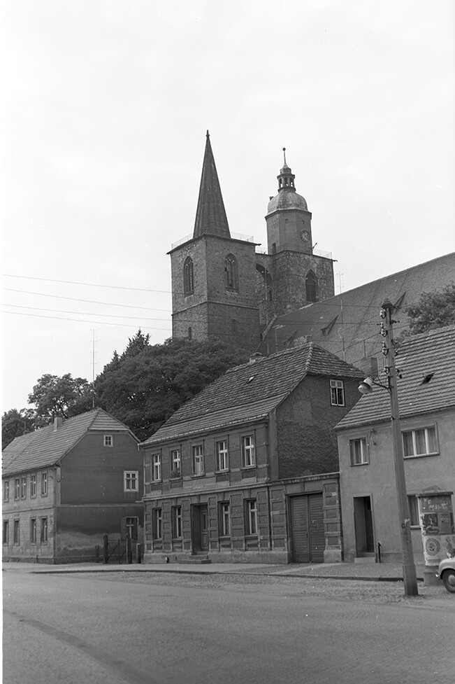 Jüterbog, Ortsansicht 5 mit Kirche St.-Nikolai (Heimatverein "Alter Krug" Zossen e.V. CC BY-NC-SA)