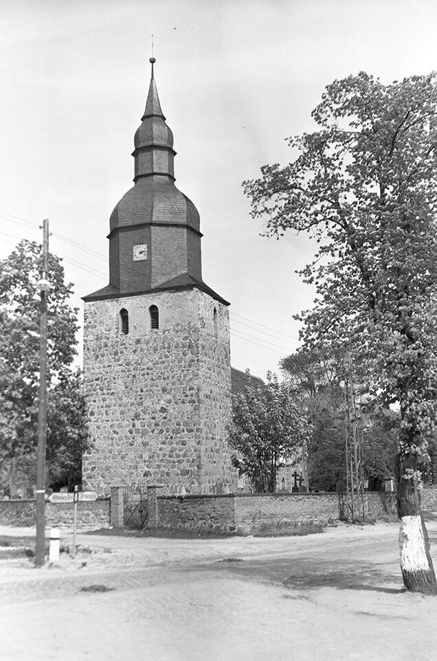 Dennewitz, Dorfkirche, Ansicht 2 (Heimatverein "Alter Krug" Zossen e.V. CC BY-NC-SA)