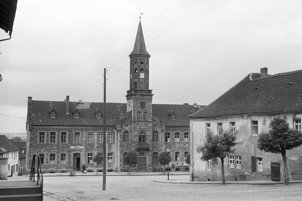 Könnern, Rathaus, Ansicht 1 (Heimatverein "Alter Krug" Zossen e.V. CC BY-NC-SA)