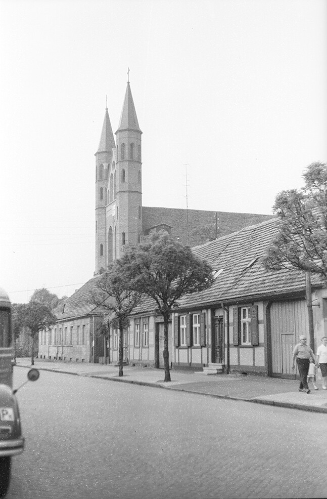 Kyritz, Ortsansicht 1 mit St. Marien Kirche (Heimatverein "Alter Krug" Zossen e.V. CC BY-NC-SA)