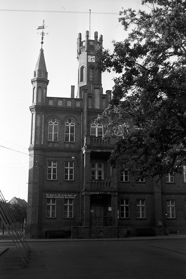 Kyritz, Rathaus, Ansicht 3 (Heimatverein "Alter Krug" Zossen e.V. CC BY-NC-SA)