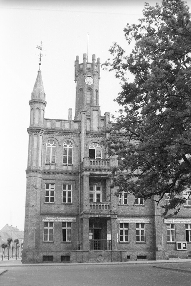 Kyritz, Rathaus Ansicht 4 (Heimatverein "Alter Krug" Zossen e.V. CC BY-NC-SA)