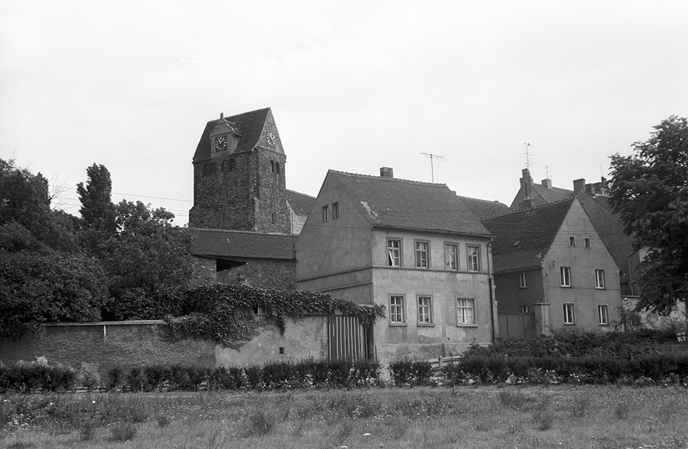 Landsberg, Ortsansicht 2 mit Kirche St. Nikolai (Heimatverein "Alter Krug" Zossen e.V. CC BY-NC-SA)