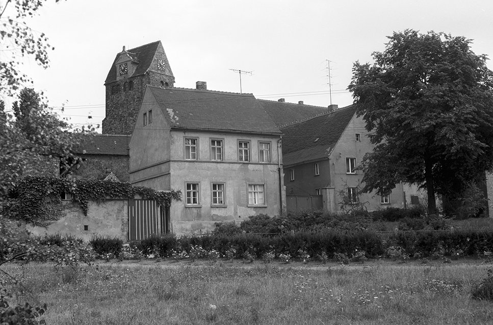 Landsberg, Ortsansicht 3 mit Kirche St. Nikolai (Heimatverein "Alter Krug" Zossen e.V. CC BY-NC-SA)