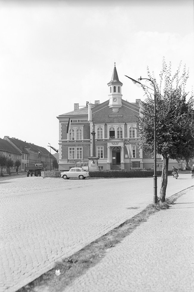 Liebenwalde, Rathaus, Ansicht 2 (Heimatverein "Alter Krug" Zossen e.V. CC BY-NC-SA)