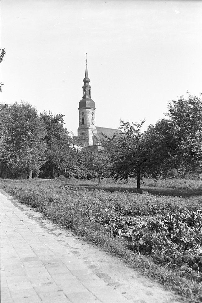 Lübbenau, Blick auf Nikolaikirche, Ansicht 2 (Heimatverein "Alter Krug" Zossen e.V. CC BY-NC-SA)