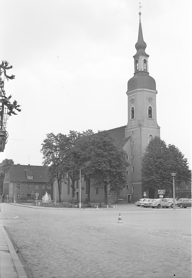 Lübbenau, Nikolaikirche Ansicht 3 (Heimatmuseum "Alter Krug" Zossen CC BY-NC-SA)