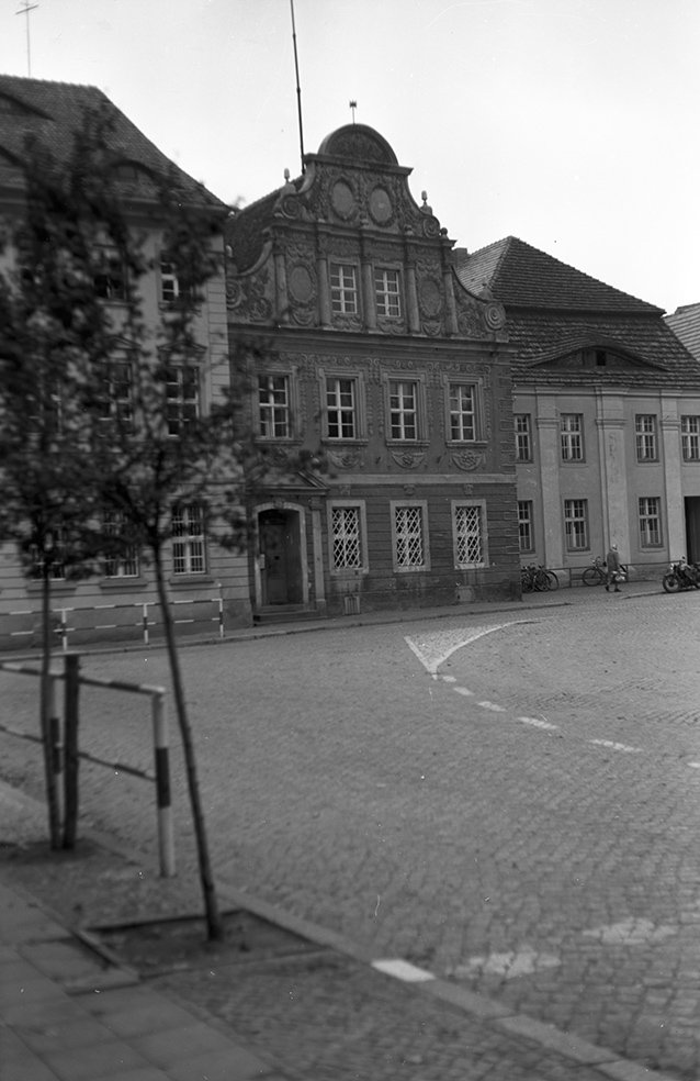 Luckau, Ortsansicht 5, Baudenkmal, Am Markt 32 (Heimatverein "Alter Krug" Zossen e. V. CC BY-NC-SA)