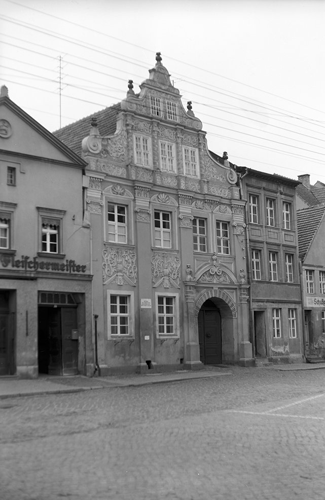 Luckau, Ortsansicht 7 Baudenkmal, Am Markt 13 (Heimatverein "Alter Krug" Zossen e. V. CC BY-NC-SA)
