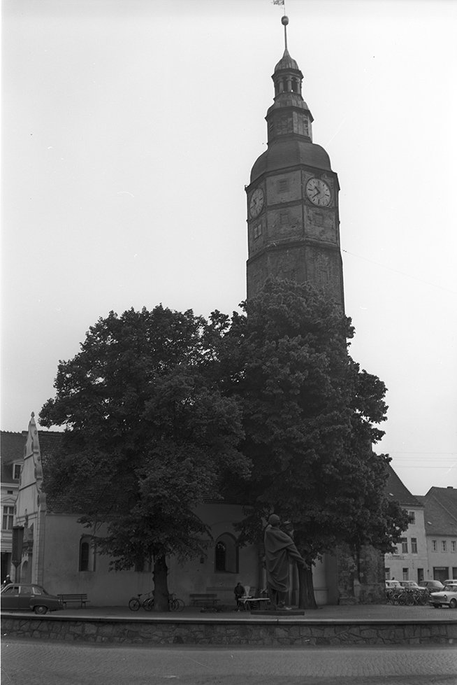 Luckau, Hausmannsturm mit Georgenkapelle (Heimatverein "Alter Krug" Zossen e. V. CC BY-NC-SA)