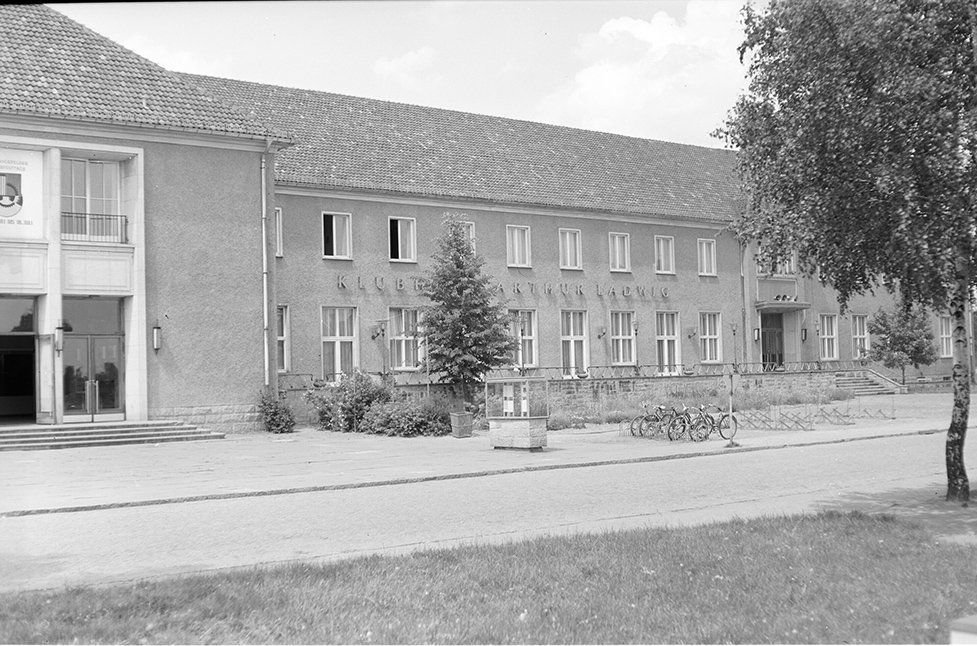 Ludwigsfelde, Klubhaus, Ansicht 1 (Heimatverein "Alter Krug" Zossen e. V. CC BY-NC-SA)