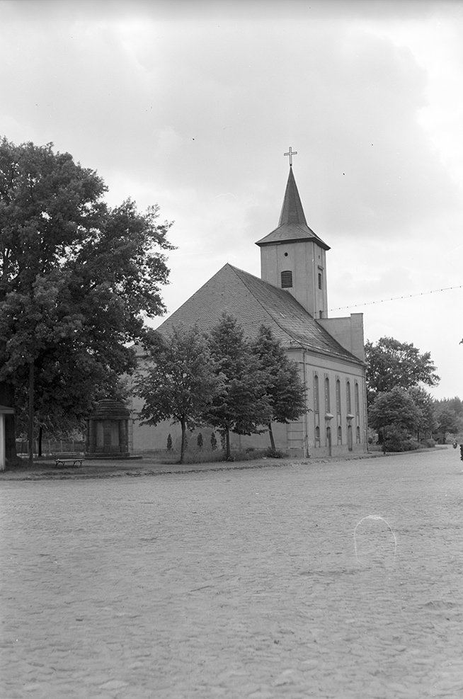 Märkisch Buchholz, Evangelische Kirche (Heimatverein "Alter Krug" Zossen e. V. CC BY-NC-SA)