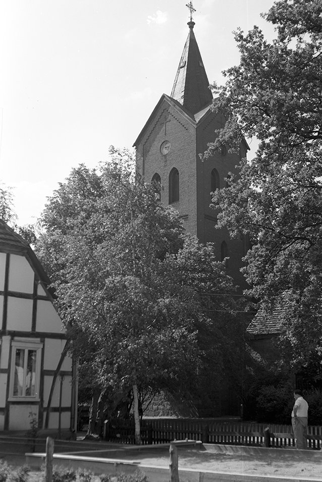 Meyenburg, Evangelische Kirche Ansicht 2 (Heimatverein "Alter Krug" Zossen e. V. CC BY-NC-SA)
