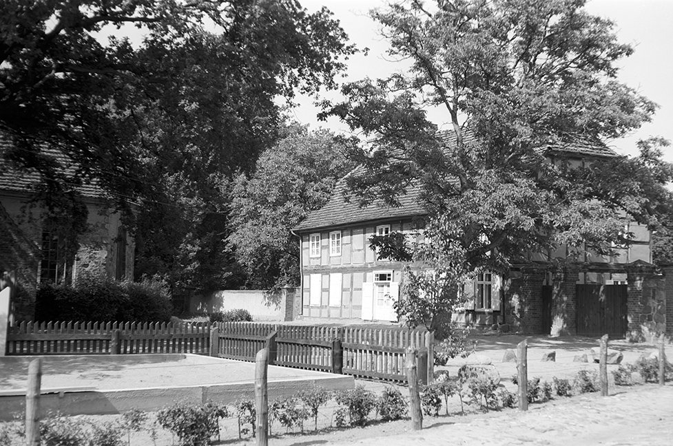 Meyenburg, Fachwerkhaus (Heimatverein "Alter Krug" Zossen e. V. CC BY-NC-SA)