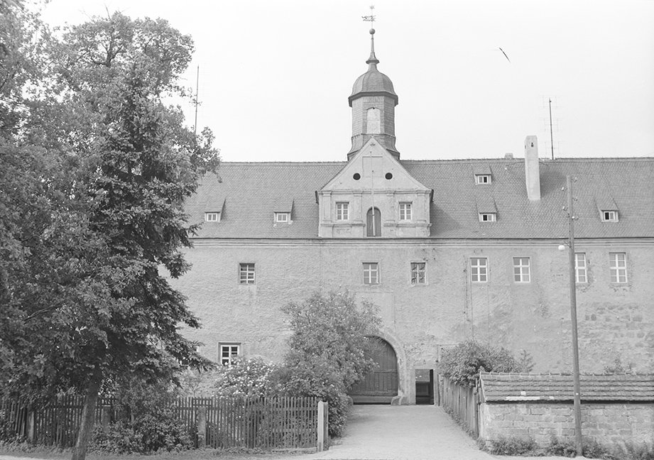 Mühlberg, Schloss Mühlberg, Ansicht 1 (Heimatverein "Alter Krug" Zossen e. V. CC BY-NC-SA)