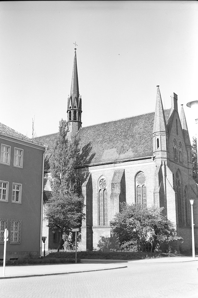 Neubrandenburg, Kirche St.-Johannis, Ansicht 1 (Heimatverein "Alter Krug" Zossen e. V. CC BY-NC-SA)