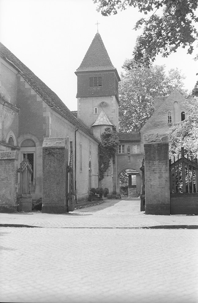 Neustadt (Dosse), Katholische Herz-Jesu-Kirche, Ansicht 4 (Heimatverein "Alter Krug" Zossen e. V. CC BY-NC-SA)