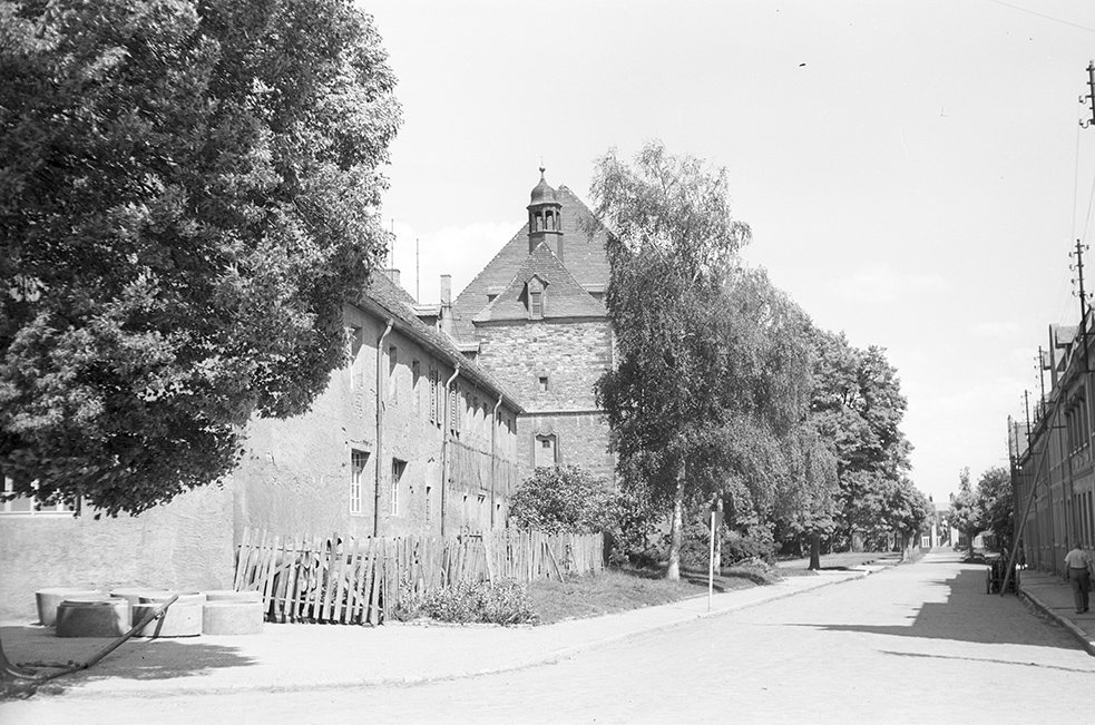 Nienburg, Ortsansicht 1 mit Klosterkirche St. Marien und St. Cyprian (Heimatverein "Alter Krug" Zossen e. V. CC BY-NC-SA)