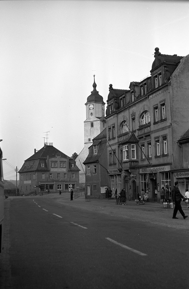 Nossen, Ortsansicht 1 mit Stadtkirche (Heimatverein "Alter Krug" Zossen e. V. CC BY-NC-SA)