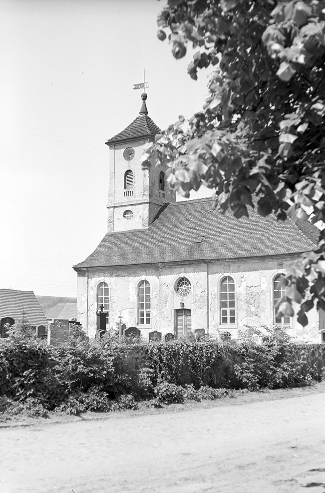 Nunsdorf, Dorfkirche, Ansicht 2 (Heimatverein "Alter Krug" Zossen e. V. CC BY-NC-SA)