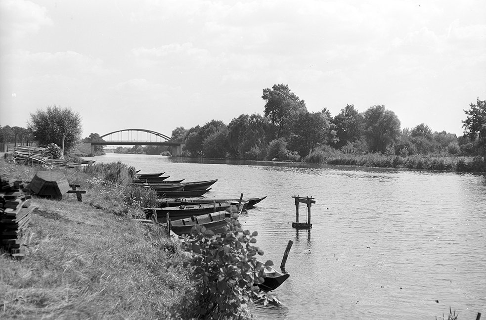 Oderberg, Alte Wriezener Oder mit Brücke (Heimatverein "Alter Krug" Zossen e. V. CC BY-NC-SA)