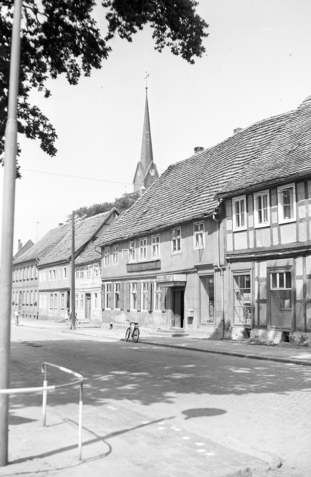 Putlitz, Ortsansicht 2 mit Stadtpfarrkirche St Nikolai (Heimatverein "Alter Krug" Zossen e. V. CC BY-NC-SA)