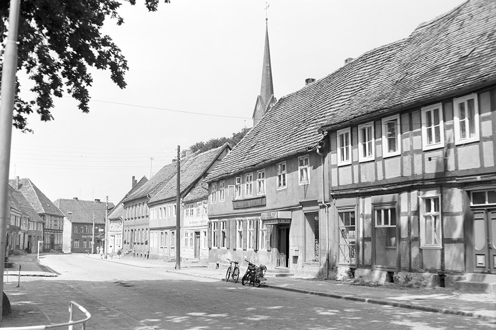 Putlitz, Ortsansicht 4 mit Stadtpfarrkirche St Nikolai (Heimatverein "Alter Krug" Zossen e. V. CC BY-NC-SA)