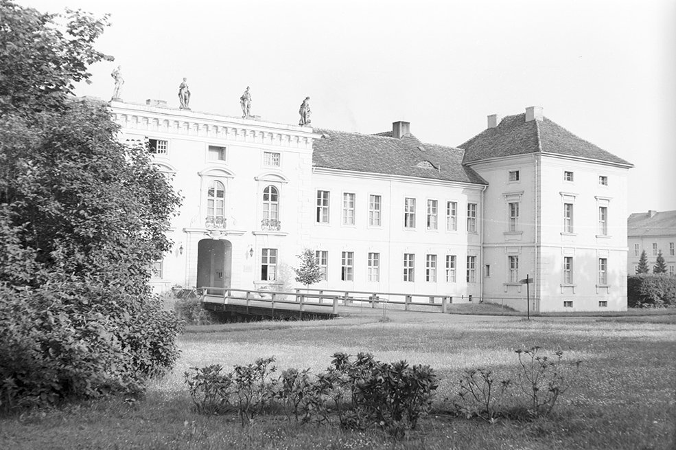 Rheinsberg, Schlosss Rheinsberg, Ansicht 12, Landseite, (Heimatverein "Alter Krug" Zossen e. V. CC BY-NC-SA)