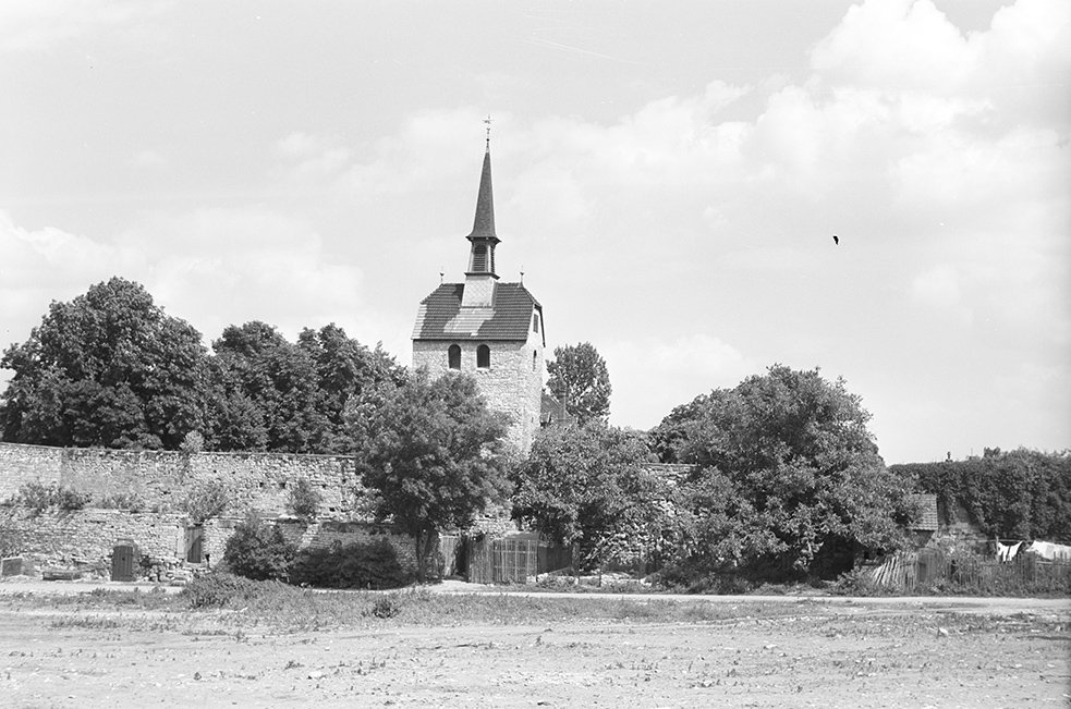 Schlanstedt, Ortsansicht 5 mit Kirche St. Martin (Heimatverein "Alter Krug" Zossen e. V. CC BY-NC-SA)